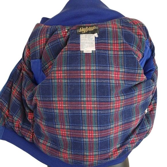 Golden Bear Down Bomber Jacket Vintage 80s 90s Puffer Puffy Mens Size Small - Picture 5 of 7